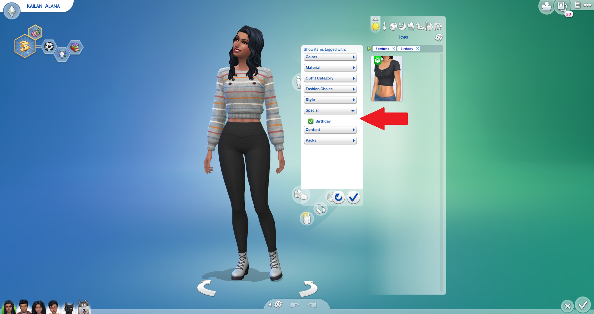 Sims Community on X: #TheSims4: Your Create A Sim CC Starter Kit