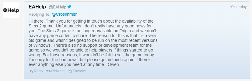 EA to Discontinue Tech Support For The Sims 2 - IGN