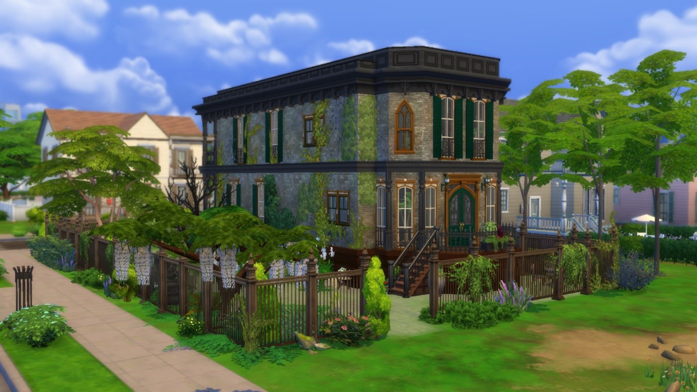 I Built The Official Sims 4 Paranormal Stuff Pack Haunted House