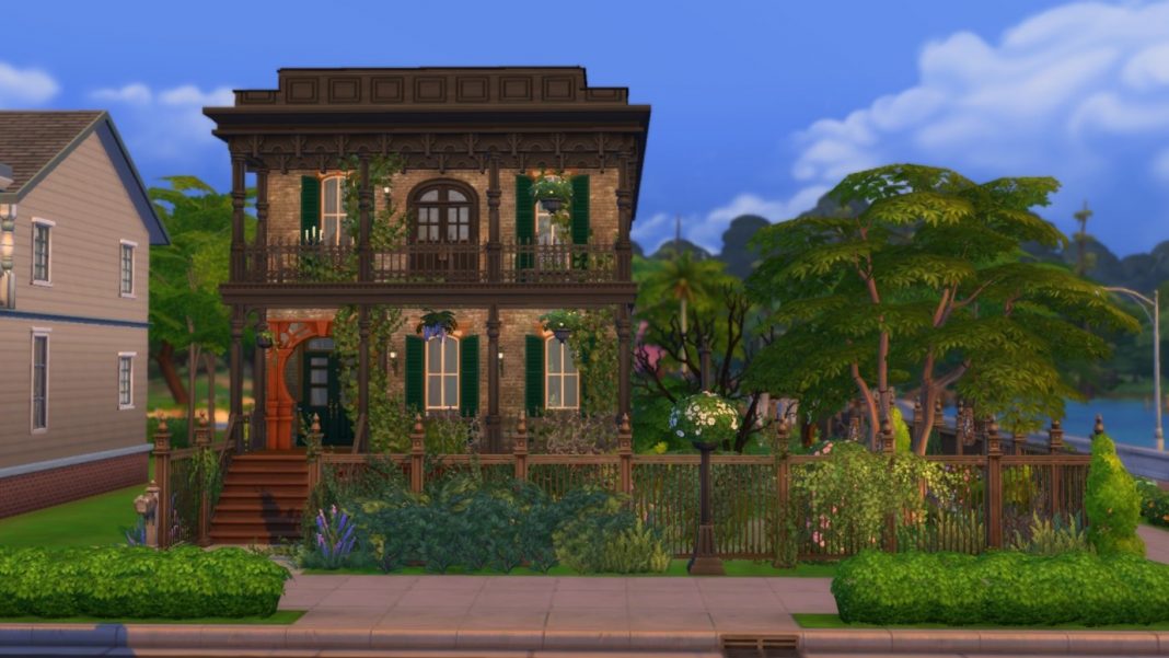 Build With Me Haunted House using The Sims 4 Paranormal Stuff SimsVIP