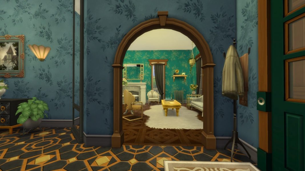 Build With Me Haunted House using The Sims 4 Paranormal Stuff SimsVIP