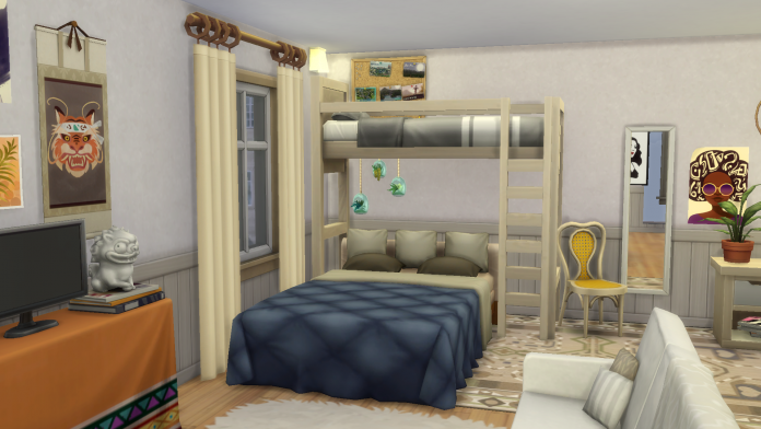 Building with Bunk Beds in The Sims 4 | SimsVIP