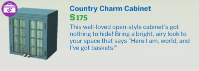 The Sims™ 4 Country Kitchen Kit - Epic Games Store