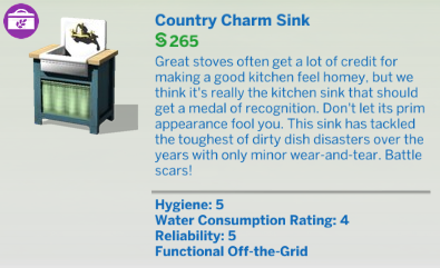 NEW KITCHEN PACK // The Sims 4 Country Kitchen Kit Build/Buy Overview 