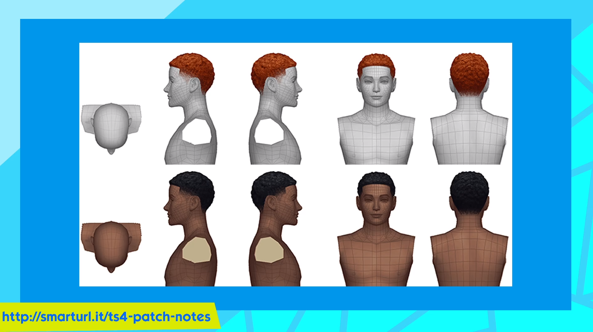 Pookleted Vulcan and Romulan Female Hair – Blue Heaven Sims