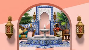 FUGAS OFICIALES: Los Sims 4 Kit de Oasis de Patio, a partir del 18 de mayo de 2021