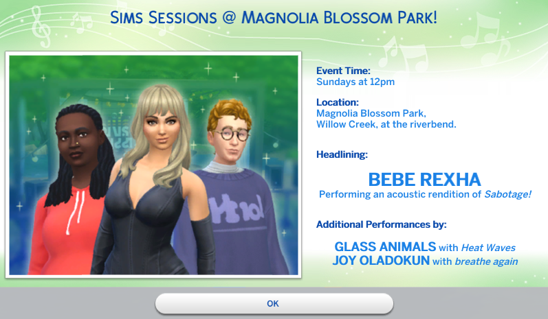 The Sims Mobile-Sim Festival Event – The Girl Who Games