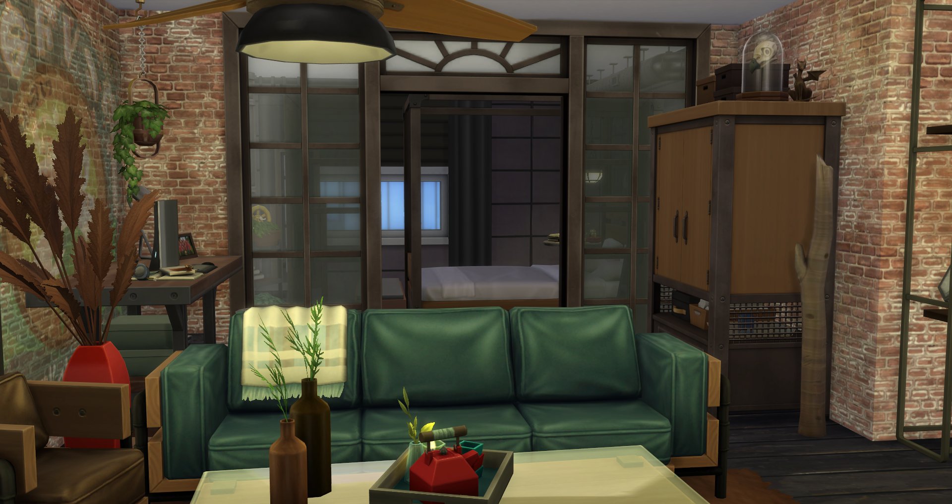 The Sims 4 Industrial Loft Kit: In-Game Screenshots | SimsVIP