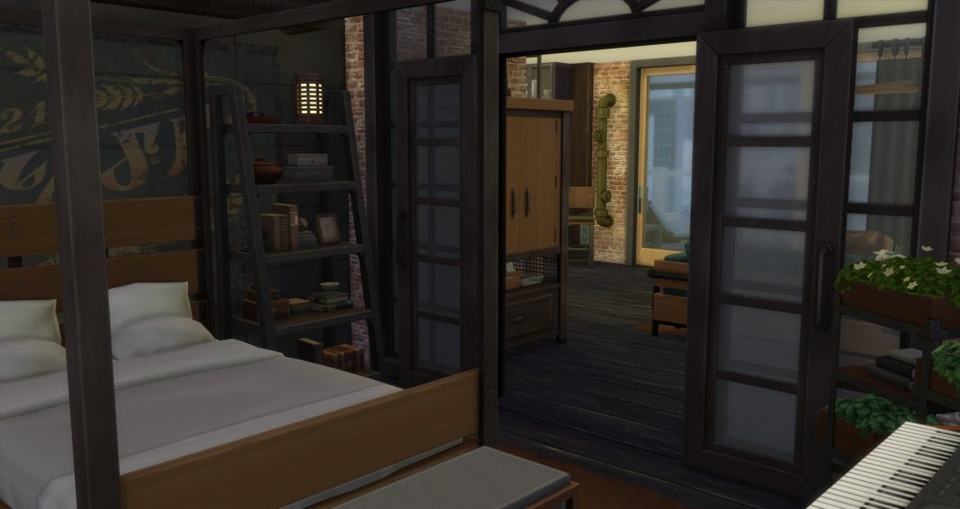The Sims 4 Industrial Loft Kit InGame Screenshots SimsVIP