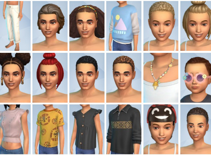 Sims 3  Free downloads for the Sims 3, hairs, skins, objects