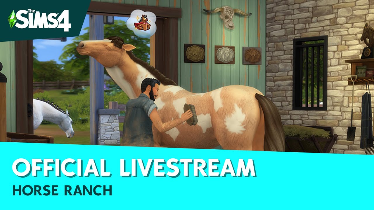 REPLAY: The Sims 4 Horse Ranch Official Livestream