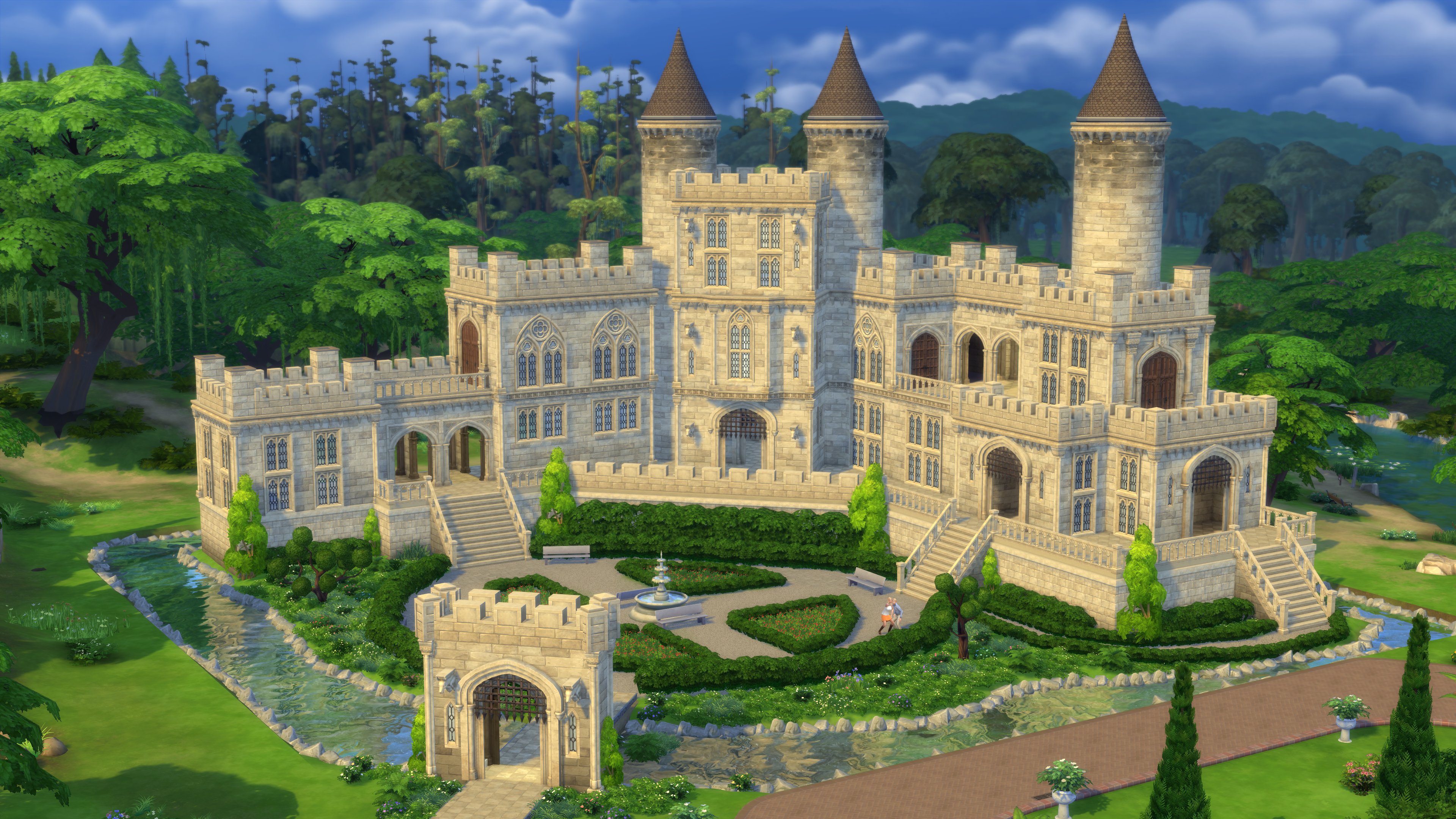 EA Annouces The Sims 4 Castle Estate and Goth Galore Kits