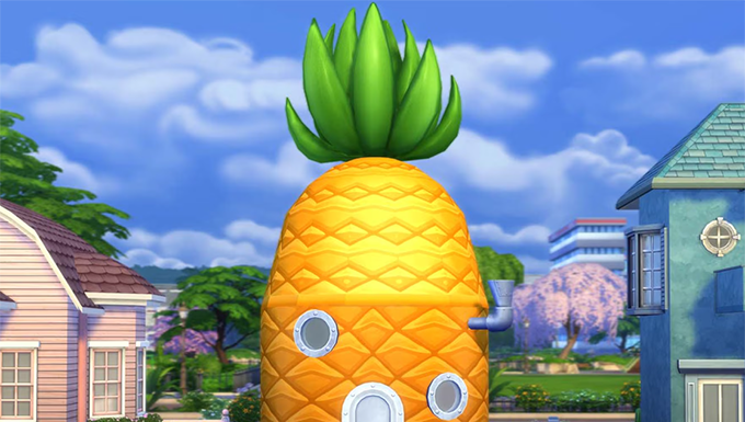 EA Announces Two SpongeBob Squarepants Themed The Sims 4 Kit