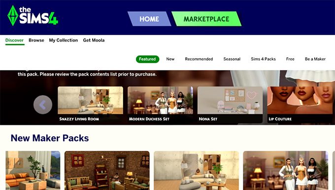 EA Announces The Sims 4 Marketplace and The Sims Maker Program
